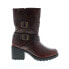 Фото #2 товара Harley-Davidson Lalanne Triple Strap D84714 Womens Brown Motorcycle Boots