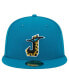 Фото #2 товара Men's Teal Jacksonville Jaguars City Originals 59FIFTY Fitted Hat