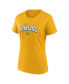 Фото #5 товара Women's Green, Gold Oakland Athletics Fan T-shirt Combo Set