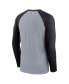 Фото #4 товара Men's Gray Pittsburgh Pirates Authentic Collection Game Raglan Performance Long Sleeve T-shirt