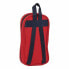 Backpack Pencil Case RFEF M747 Red 12 x 23 x 5 cm (33 Pieces)