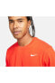 Фото #3 товара Футболка мужская Nike Dri-FIT Tee Crew Solid оранжевая