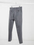 Фото #2 товара Jack & Jones Premium slim fit suit trousers in light grey