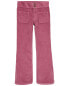 Kid Flared-Leg Corduroy Pants - Pink 14