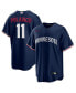 Фото #2 товара Men's Jorge Polanco Navy Minnesota Twins Alternate Replica Player Jersey