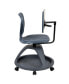 Фото #16 товара Mobile Desk Chair - 360° Tablet Rotation And Storage Cubby