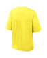 Women's Yellow Oregon Ducks Boxy Legacy Established T-Shirt