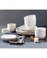 Inspiration by Denmark Soft Square 42 Pc. Dinnerware Set, Service for 6