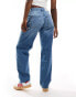 Фото #3 товара Calvin Klein Jeans 90s straight carpenter jeans in light wash