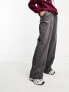 Фото #3 товара ASOS DESIGN Tall cord dad trouser in grey