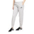 Puma Essentials High Waisted Joggers Womens Grey Casual Athletic Bottoms 8468640