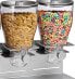 Zevro by Commercial Plus Triple Canister Cereal Dispenser