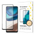 Фото #1 товара Wytrzymałe szkło hartowane 9H na cały ekran Motorola Moto G42 z ramką Case Friendly czarny