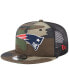 Фото #1 товара Men's Camo New England Patriots Classic Trucker 9FIFTY Snapback Hat