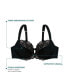 Фото #7 товара Women's Celine Non Padded Lace Underwire Bra