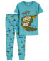 Фото #3 товара Toddler 2-Piece Dinosaur 100% Snug Fit Cotton Pajamas 2T