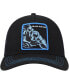 Фото #3 товара Men's Black Black Panther Retro A-Frame Snapback Hat