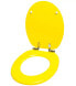 WC-Sitz mit Absenkautomatik Gelb