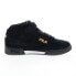 Фото #1 товара Fila F-13 Lineker 1FM00405-016 Mens Black Suede Lifestyle Sneakers Shoes 9
