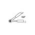 Stahlwille Steckschlüsselsatz 40/44/17/5QR 22-teilig 1/4" Schlüsselweiten 3,5-13 mm Anzahl Zähne 80 6-Kant