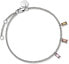 Steel bracelet with colored crystals TOCCOMBO JTBBS-J432
