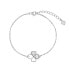 Фото #1 товара Popular Silver Bracelet Four Leaf Clover AJNR0018