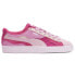 Фото #1 товара Puma Suede Camowave Lace Up Womens Pink Sneakers Casual Shoes 39340004