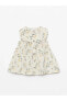 Фото #1 товара Платье для малышей LC WAIKIKI Каре Яка Безрукавное с Цветочным Узором