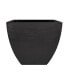 Фото #1 товара MSQ20BK Modern Planter Short Square Black - 20in x 16in