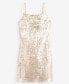 Big Girls Sleeveless Sequin Bodycon Dress