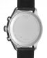 ფოტო #7 პროდუქტის Men's Swiss Chronograph Chrono XL Classic T-Sport Black Leather Strap Watch 45mm