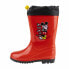 Children's Water Boots Mickey Mouse Red