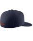 Фото #3 товара Men's Navy Syracuse Orange Aero True Baseball Performance Fitted Hat