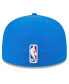 Фото #2 товара Men's Blue Milwaukee Bucks 2023/24 City Edition Alternate 59FIFTY Fitted Hat