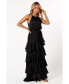 ფოტო #6 პროდუქტის Women's Annalise Tiered Maxi Dress