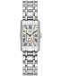 ფოტო #1 პროდუქტის Women's Swiss DolceVita Diamond (3/8 ct. t.w.) Stainless Steel Bracelet Watch 21x32mm L52550716