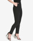 Women's Mid-Rise Skinny-Leg Ankle Pants Черный, XS - фото #3