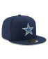 Фото #1 товара Infant Boys and Girls Navy Dallas Cowboys My 1st 9FIFTY Snapback Hat