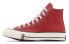 Кеды мужские Converse All Star Chuck Taylor 1970s Hi Parchment Красные 37 - фото #1