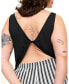 ფოტო #4 პროდუქტის Plus Size Balenda Pajama Tank And Shorts Set