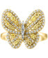 Фото #3 товара Кольцо EFFY Yellow Diamond Butterfly