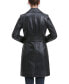 ფოტო #2 პროდუქტის Women's Maisy Leather Long Coat