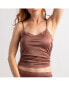 ფოტო #1 პროდუქტის Women's Silk Lace Camisole