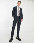 Фото #4 товара ONLY & SONS slim fit suit trouser in dark navy