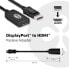 Фото #3 товара Club 3D DisplayPort™ to HDMI™ Passive Adapter - 0.13 m - Displayport - HDMI - Male - Female - 1920 x 1200 pixels