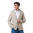 Фото #1 товара Men's Fleece Blazer with Elbow Patches