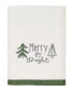 Фото #1 товара Christmas Trees Holiday Cotton Bath Towel, 27" x 50"