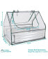 Фото #4 товара Galvanized Steel Raised Bed with Greenhouse Kit - 4 ft x 3 ft