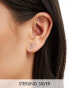 Фото #1 товара Kingsley Ryan Sterling Silver gem set star ear crawler in silver