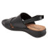 Фото #5 товара Softwalk Tulare S2114-001 Womens Black Narrow Slingback Sandals Shoes 11